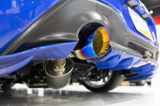 Off The Line Performance Street Series Catback Exhaust System - Burnt Tip - 2022-2024 Toyota GR86 / Subaru BRZ