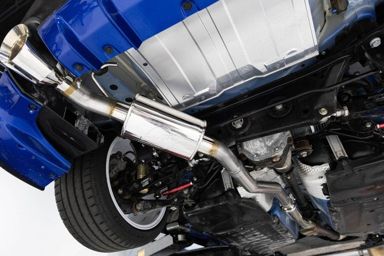 Off The Line Performance Street Series Catback Exhaust System - Polished Tip - 2022-2024 Toyota GR86 / Subaru BRZ