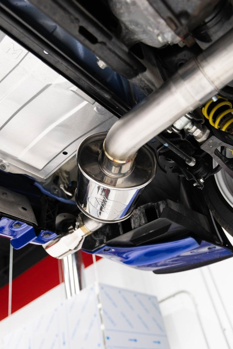 Off The Line Performance Street Series Catback Exhaust System - Polished Tip - 2022-2024 Toyota GR86 / Subaru BRZ