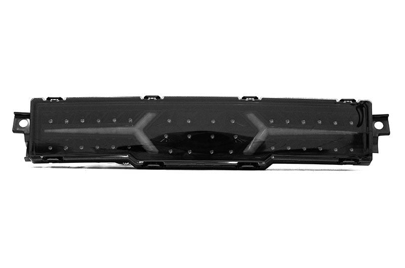 OLM V1 Rear Fog Light (Smoke Lens / Black Base / White Bar) with OLM Plug-And-Play Harness - 2022-2024 Toyota GR86 / Subaru BRZ