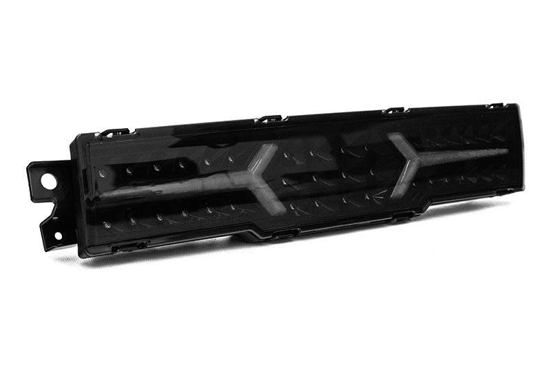 OLM V1 Rear Fog Light (Smoke Lens / Black Base / White Bar) with OLM Plug-And-Play Harness - 2022-2024 Toyota GR86 / Subaru BRZ