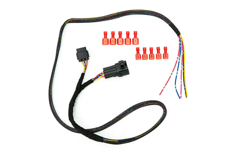 OLM V1 Rear Fog Light (Smoke Lens / Black Base / White Bar) with OLM Plug-And-Play Harness - 2022-2024 Toyota GR86 / Subaru BRZ