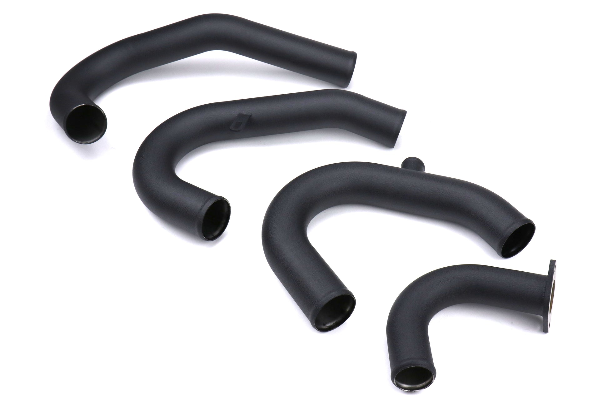 ETS200-40-ICP-001 ETS Front Mount Intercooler Piping Kit - 2015-2018 WRX-Wrinkle Black - Stainless Steel-Stock BOV-Stock,