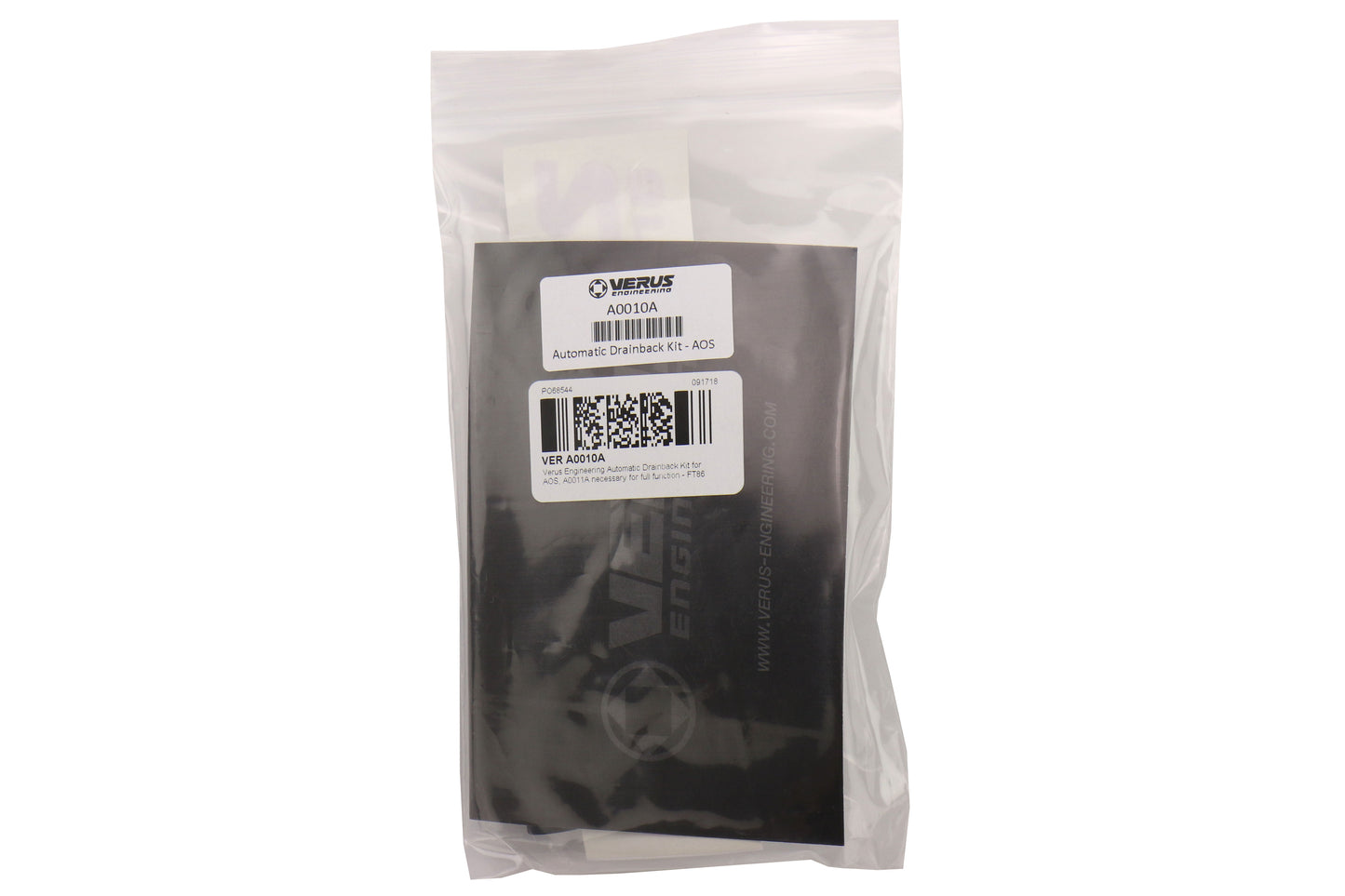 VERA0010A Verus AOS Automatic Drain Back Kit ADD ON - 2013+ FT-86,