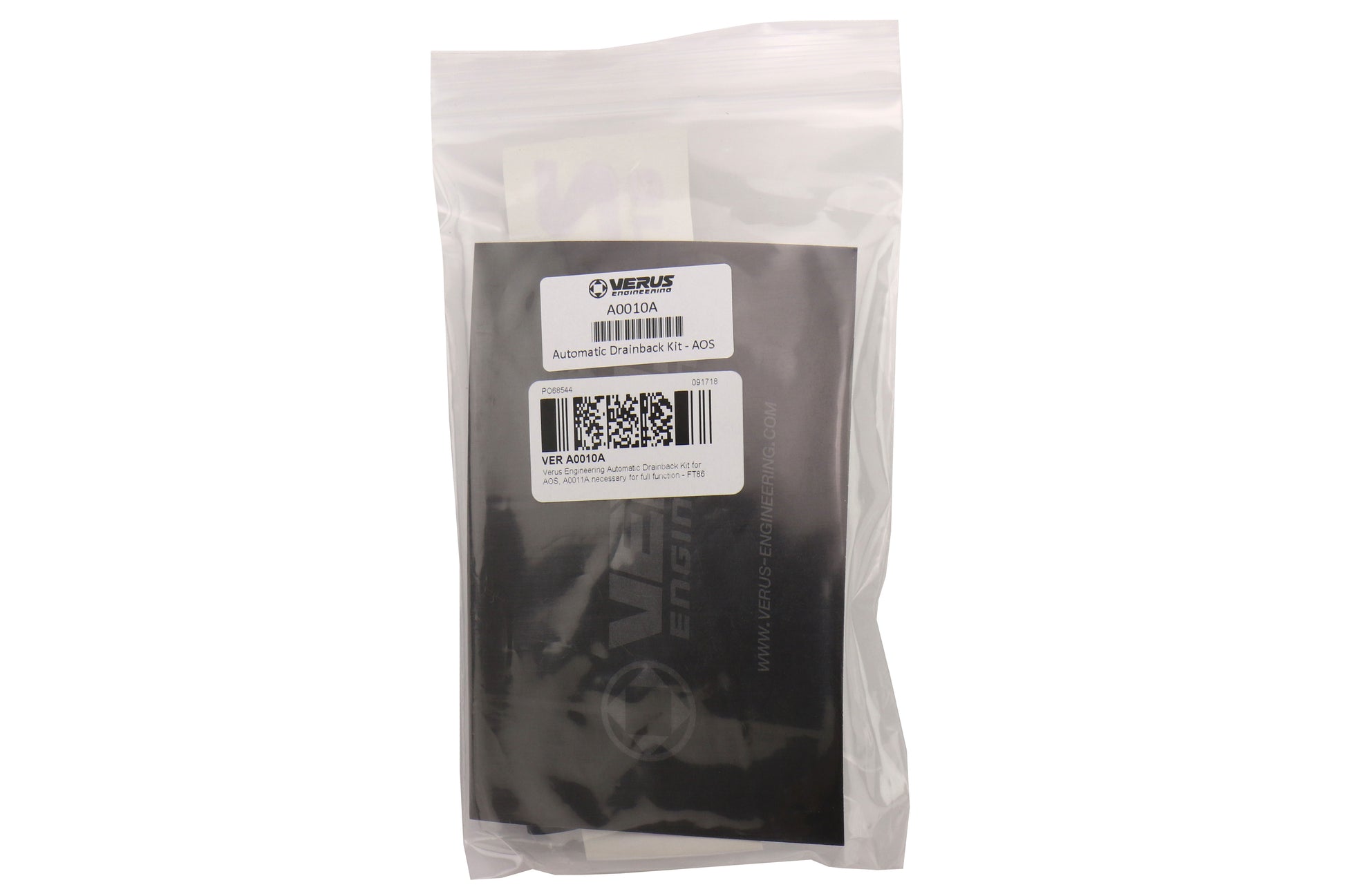 VERA0010A Verus AOS Automatic Drain Back Kit ADD ON - 2013+ FT-86,