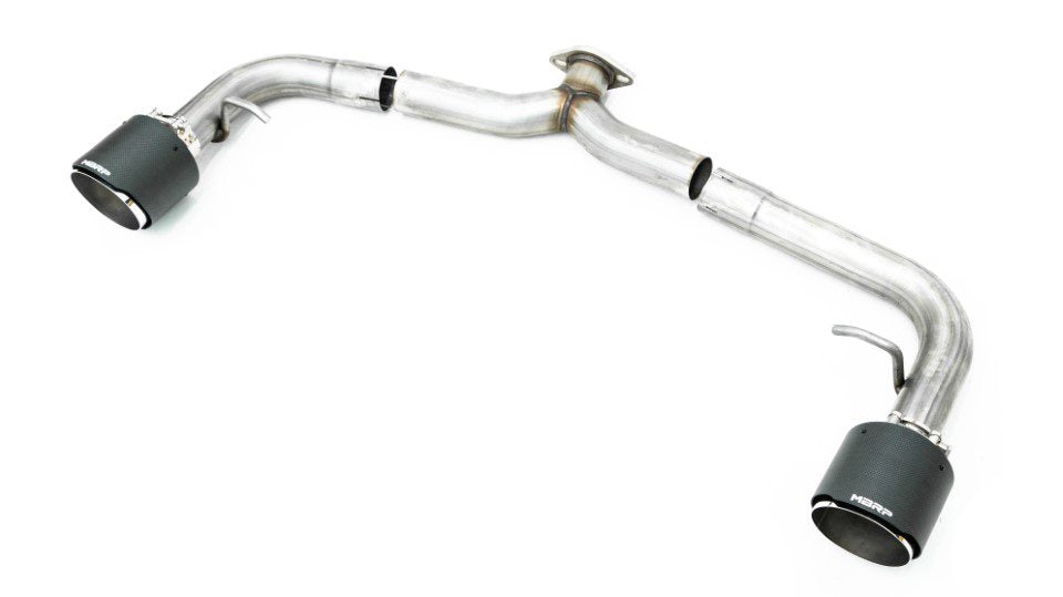 MBRS48053CF MBRP Axle Back Exhaust Dual Split Carbon Tips - 2022+ Toyota GR86 / Subaru BRZ,