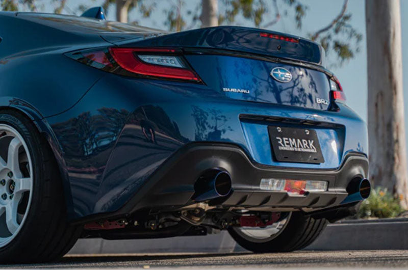 Remark BOSO Edition Axle-Back (Stainless Tips) - 2022-2023 Subaru BRZ / Toyota GR86
