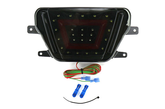 OLM V2 F1 Style Multifunction 4th Brake Light (Smoke Lens / Black Base / Red Bar) - 2020-2024 Toyota GR Supra