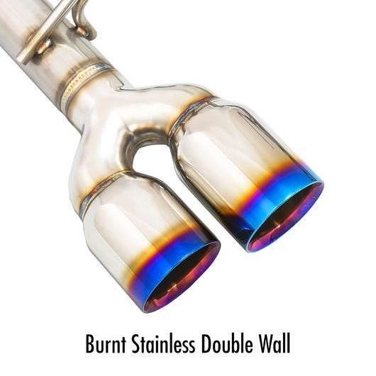 REMRO-TTSP-D Remark Axleback Exhaust for SPT - 2015-2020 WRX / STI-Titanium-Double Wall,