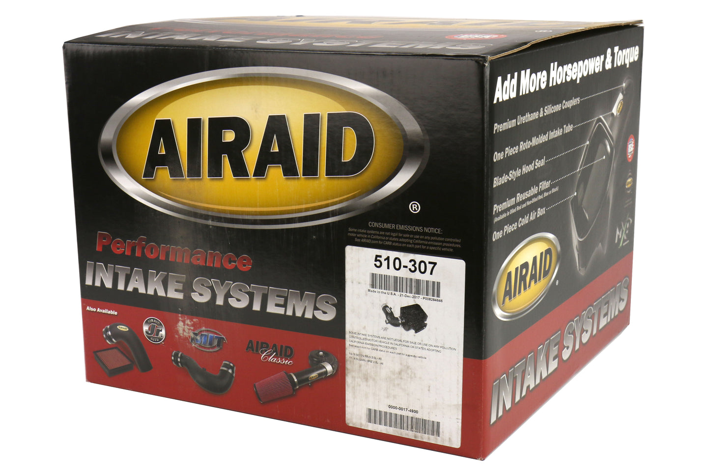 AIRAID Cold Air Intake System (Oiled) - 2013-2016 Scion FR-S / 2013-2020 Subaru BRZ / 2017-2020 Toyota 86