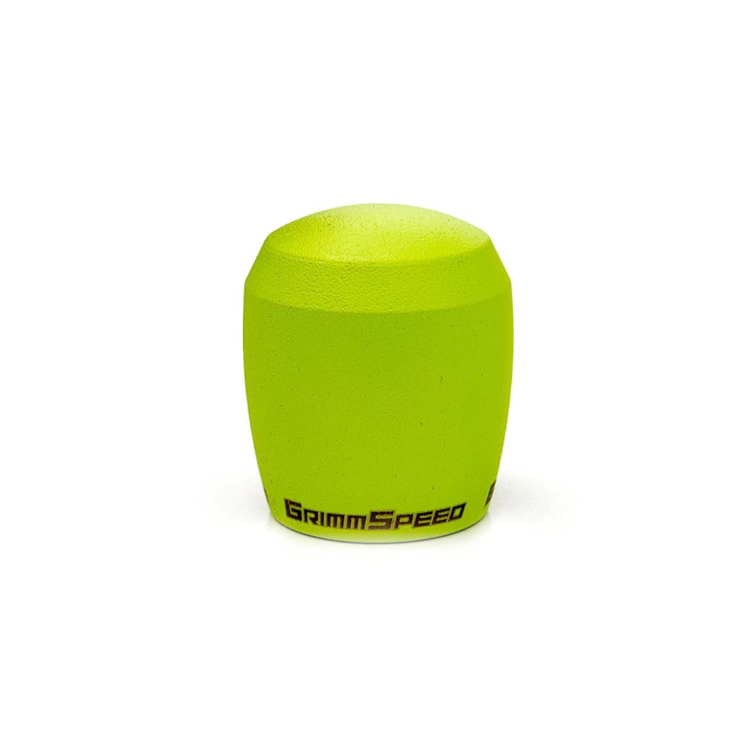 GRM380005 GrimmSpeed Stainless Steel Stubby Shift Knob - Neon Green - 2015-2021 Subaru WRX & STI / 2013-2021 FRS / BRZ / 86,
