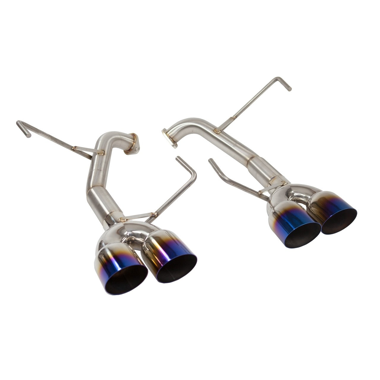 NAMRSPD083 Nameless Performance Axle Back Muffler Delete - 2019+ WRX / STI-3.0" Neochrome Double Wall-Muffler Delete,