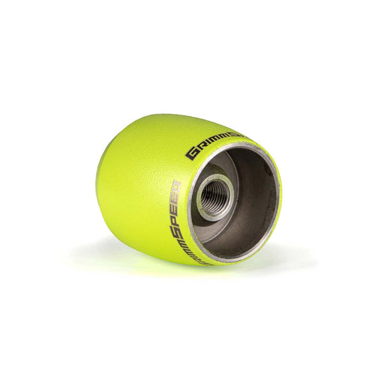 GRM380005 GrimmSpeed Stainless Steel Stubby Shift Knob - Neon Green - 2015-2021 Subaru WRX & STI / 2013-2021 FRS / BRZ / 86,