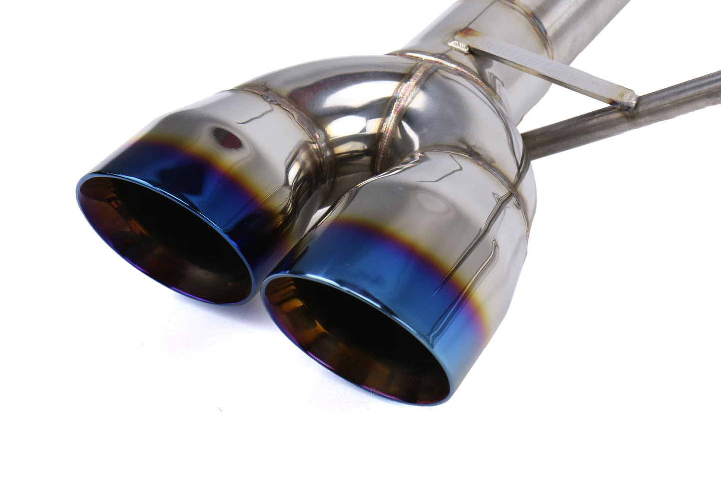NAMRSPD083 Nameless Performance Axle Back Muffler Delete - 2019+ WRX / STI-3.0" Neochrome Double Wall-Muffler Delete,