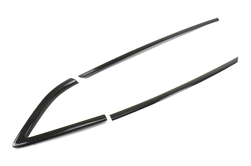 OLMA.70126.1 OLM LE Carbon Fiber Door Molding Covers (6pc) - 2020 Supra,