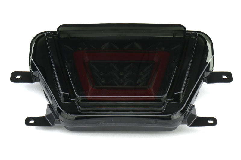 OLM V2 F1 Style Multifunction 4th Brake Light (Smoke Lens / Black Base / Red Bar) - 2020-2024 Toyota GR Supra