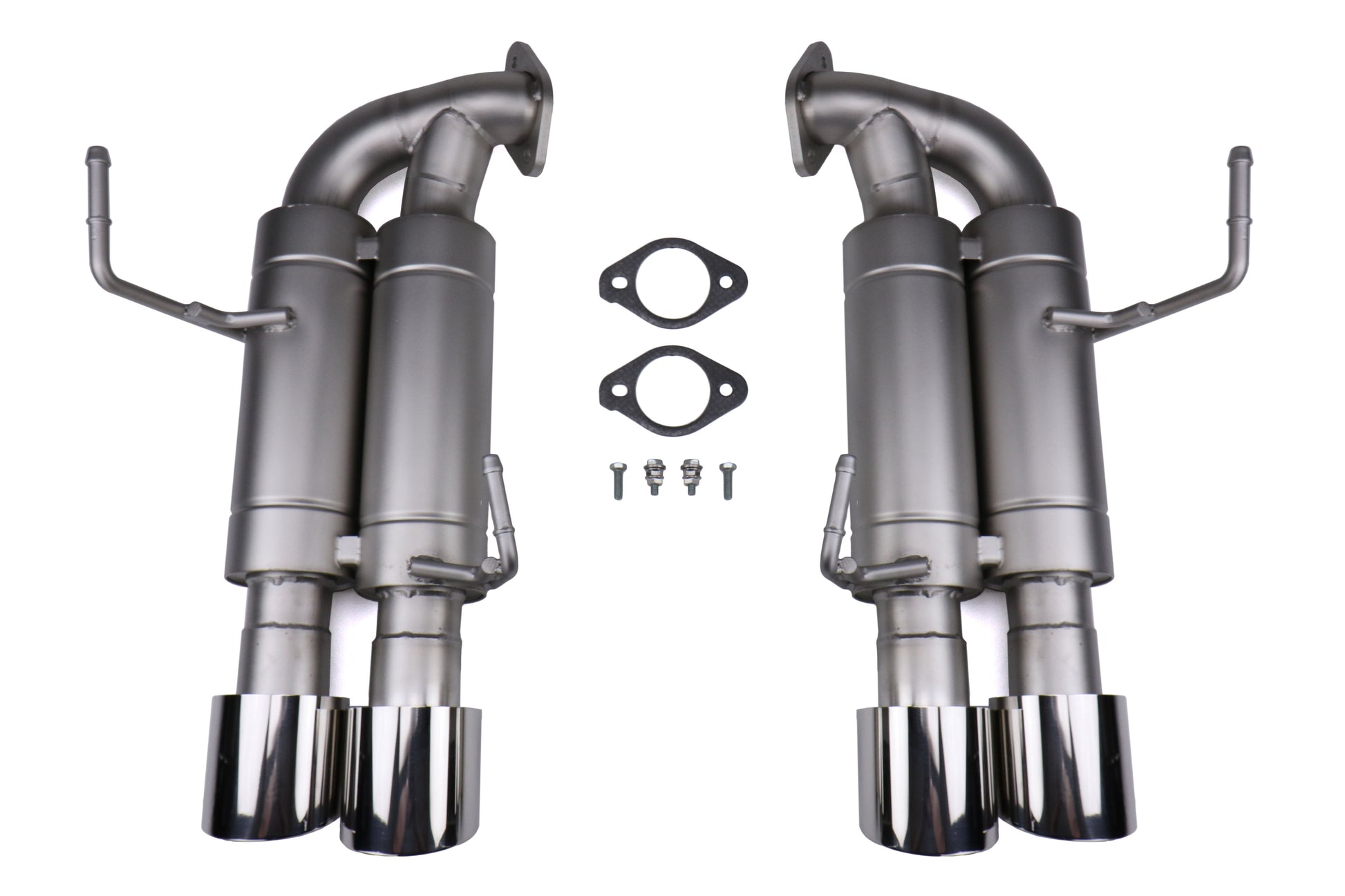 CPESBAE00002P CP-E Austenite Axle Back Dual Mufflers - 2015+ WRX / STI-Polished,
