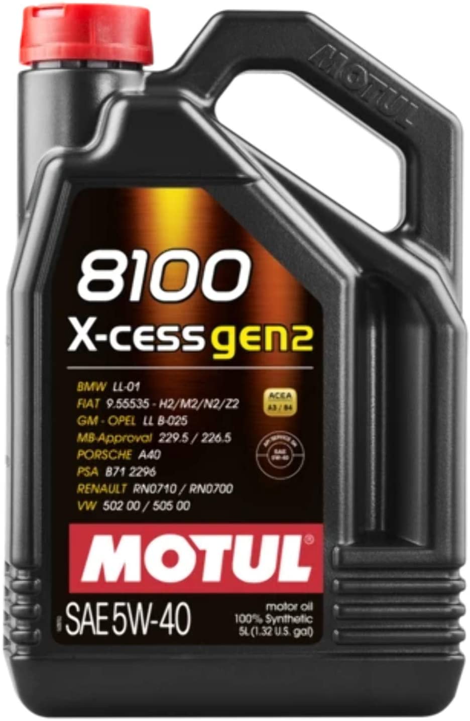 Motul 8100 X-Cess 5W40 Engine Oil 5L - Universal