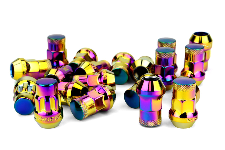 KIC32925NP Muteki SR35 Closed Ended Lugs w/ Lock Set : Neon (32925NP),