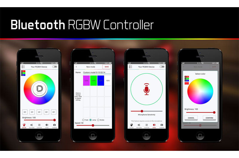 Diode Dynamics Bluetooth RGBW M8 Controller 1ch - Universal