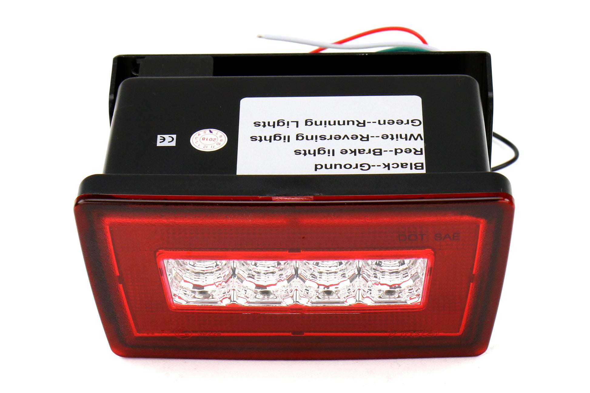 GCS2015WRXRFOGRD GCS Rear Fog / Brake / Reverse Light - 2015+ WRX / 2015+ STI-Red,