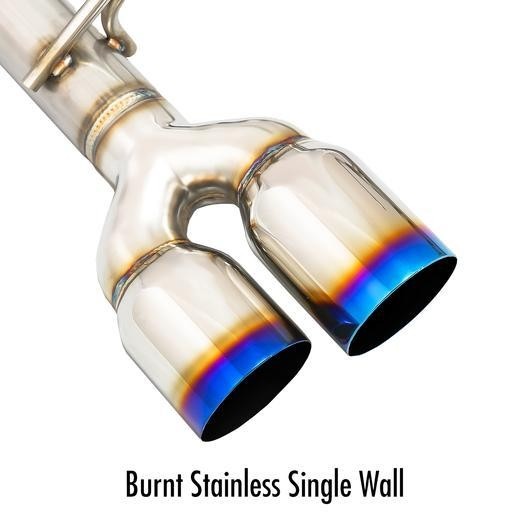REMRO-TTSP-S Remark Axleback Exhaust for SPT - 2015-2020 WRX / STI-Titanium-Single Wall,