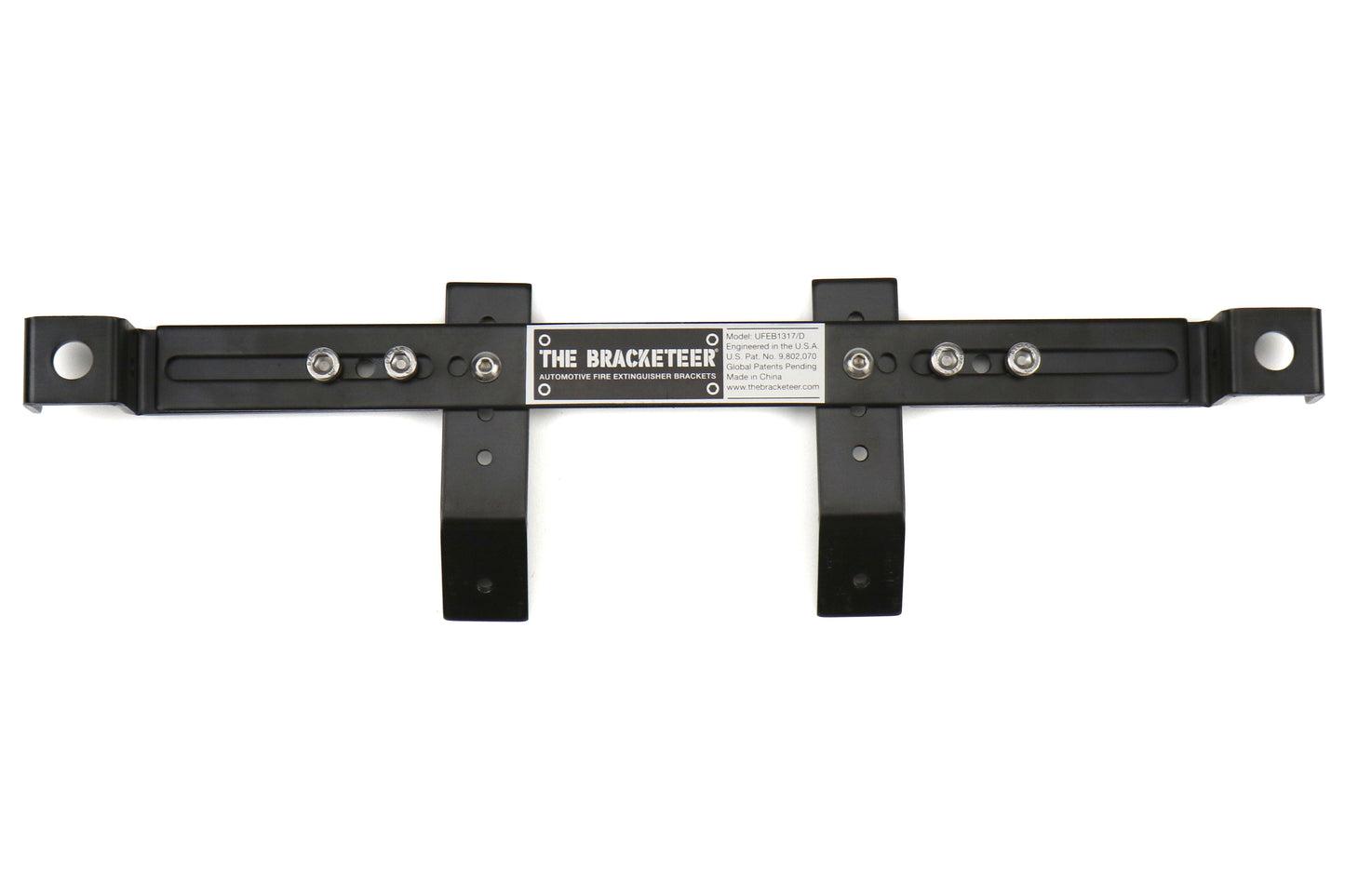 BRKUFEB1317/D The Bracketeer Universal Car Fire Extinguisher Bracket,
