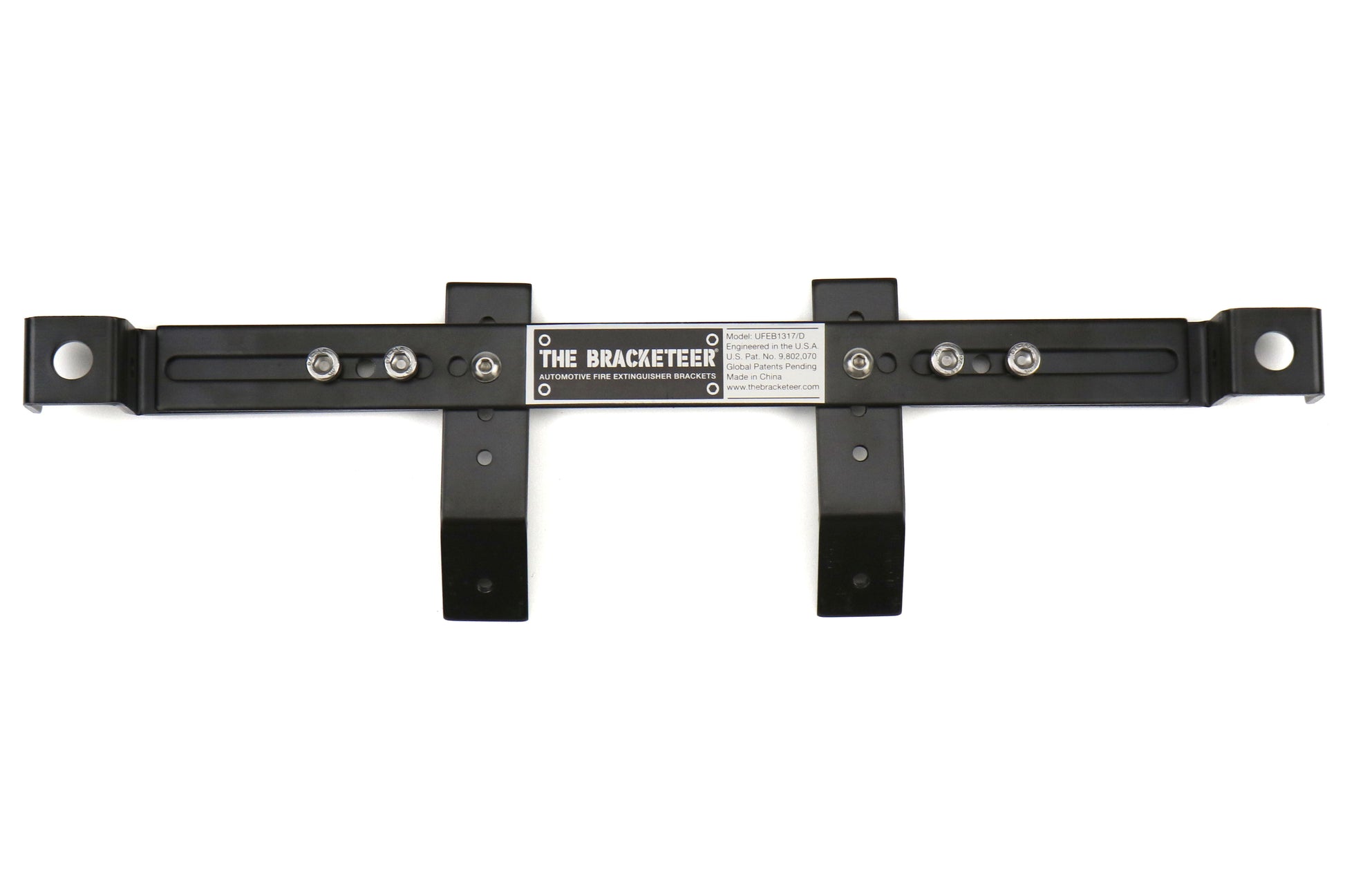 BRKUFEB1317/D The Bracketeer Universal Car Fire Extinguisher Bracket,