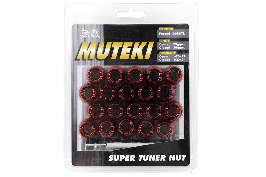 KIC31885R Muteki Open Ended Lugs - Red,