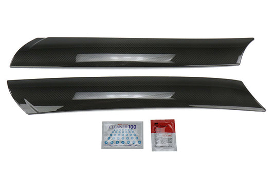 OLMA.70151.1 OLM LE Dry Carbon Fiber Exterior A Pillar Covers - 2020 Supra,