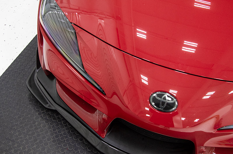 OLMA.70208.1 OLM V1 MT Style Carbon Fiber Front Lip - 2020-2021 Toyota A90 Supra,