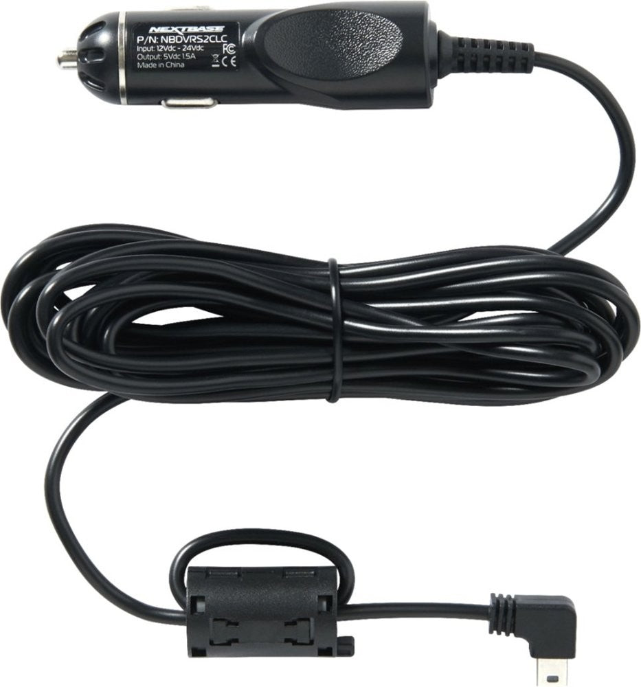 NXTNBDVRS2CLC Nextbase Dash Cam Car Power Cable,