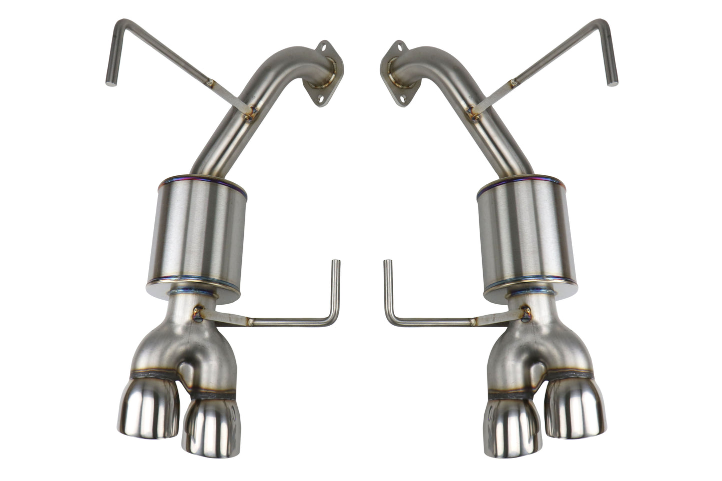 NAMRSPD081 Nameless Performance Axle Back Muffler Delete - 2019+ WRX / STI-3.0" Double Wall-5.0" Mufflers,