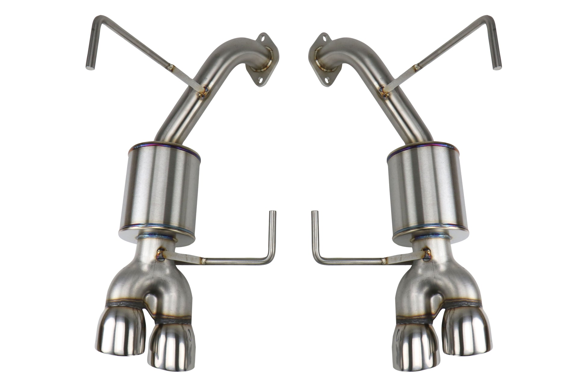 NAMRSPD081 Nameless Performance Axle Back Muffler Delete - 2019+ WRX / STI-3.0" Double Wall-5.0" Mufflers,