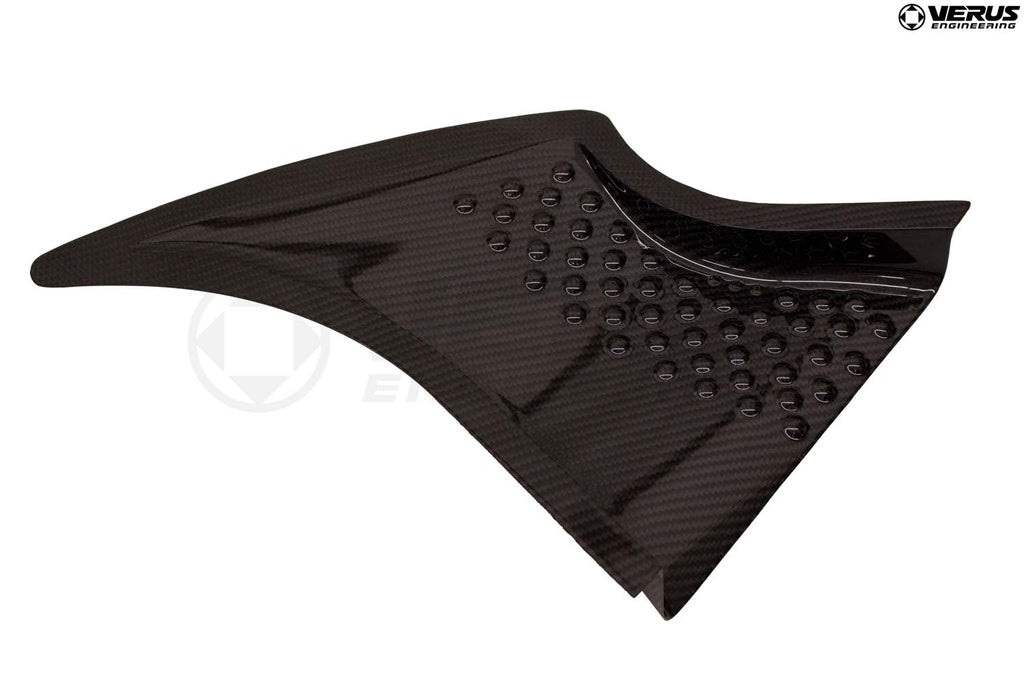 VERA0420A Verus Engineering High-Downforce Front Splitter Kit - 2020+ Toyota Supra,