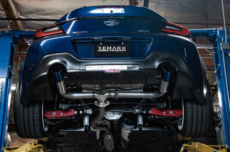 Remark BOSO Edition Axle-Back (Stainless Tips) - 2022-2023 Subaru BRZ / Toyota GR86