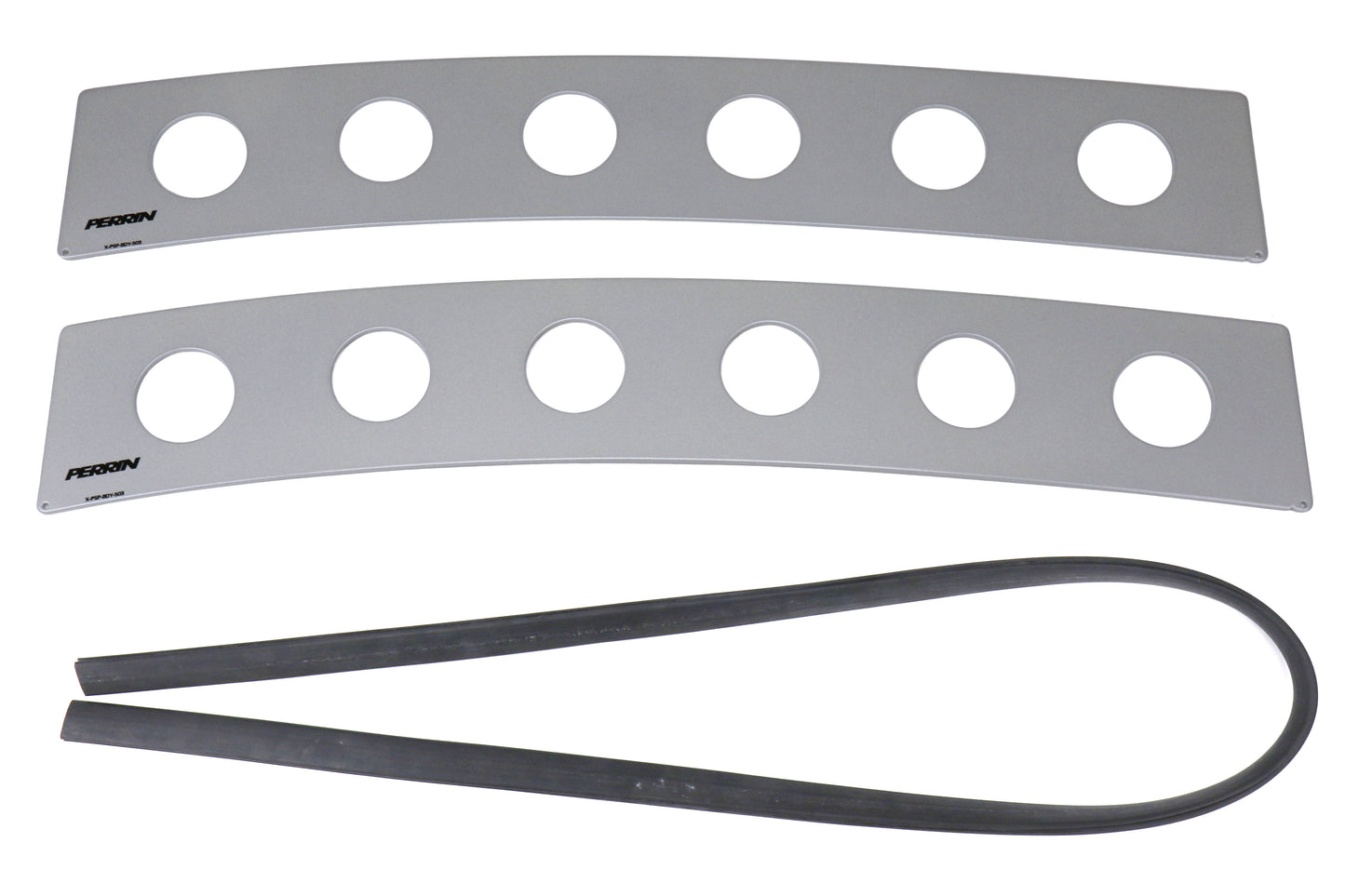 PERPSP-BDY-503SL Perrin Rear Window Vents - 2015+ WRX / STI-Silver,