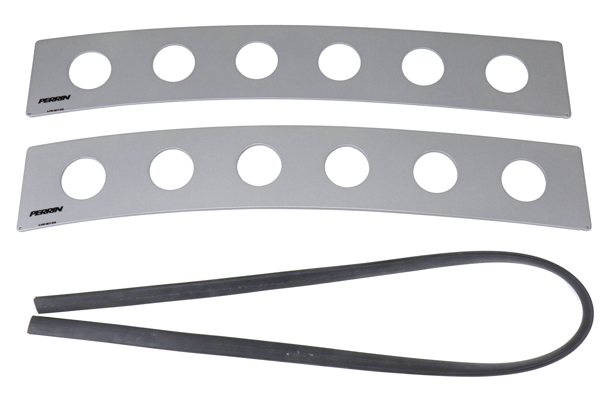 PERPSP-BDY-503SL Perrin Rear Window Vents - 2015+ WRX / STI-Silver,