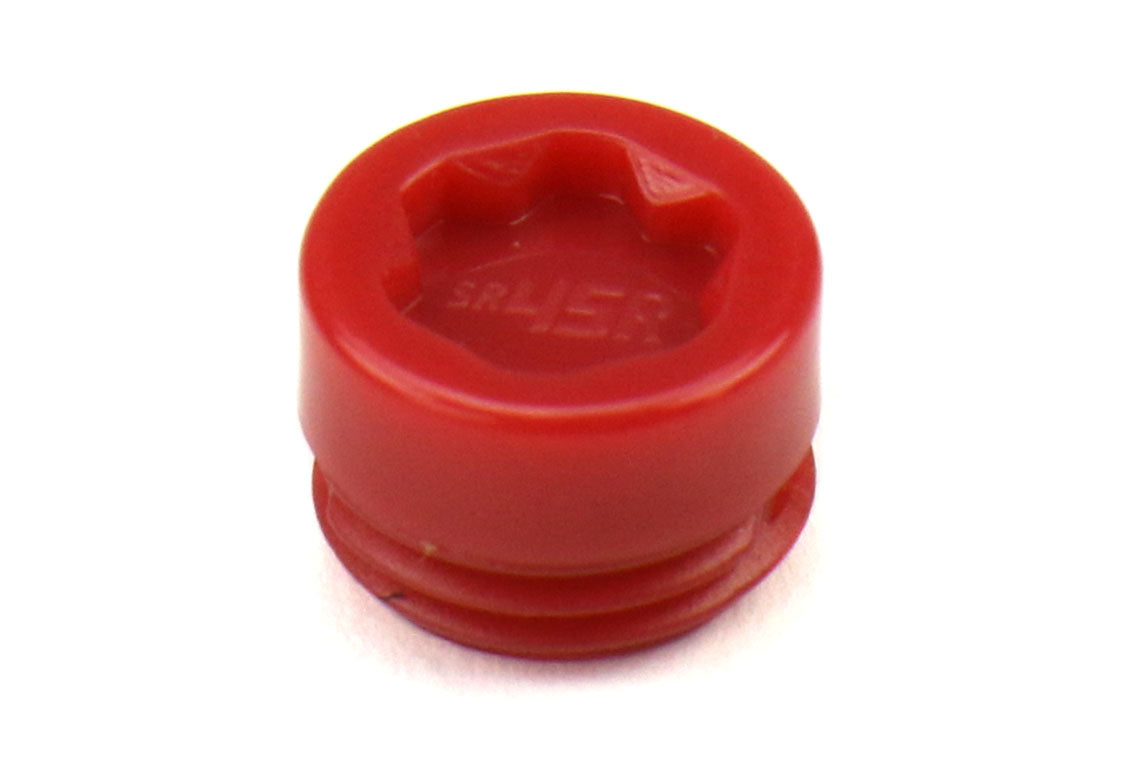 KIC33100R Muteki End Cap Set for SR45R Open Ended Lug Nuts - 2015+ WRX / 2015+ STI / 2013+ FT86 / 2014+ Forester-Red,