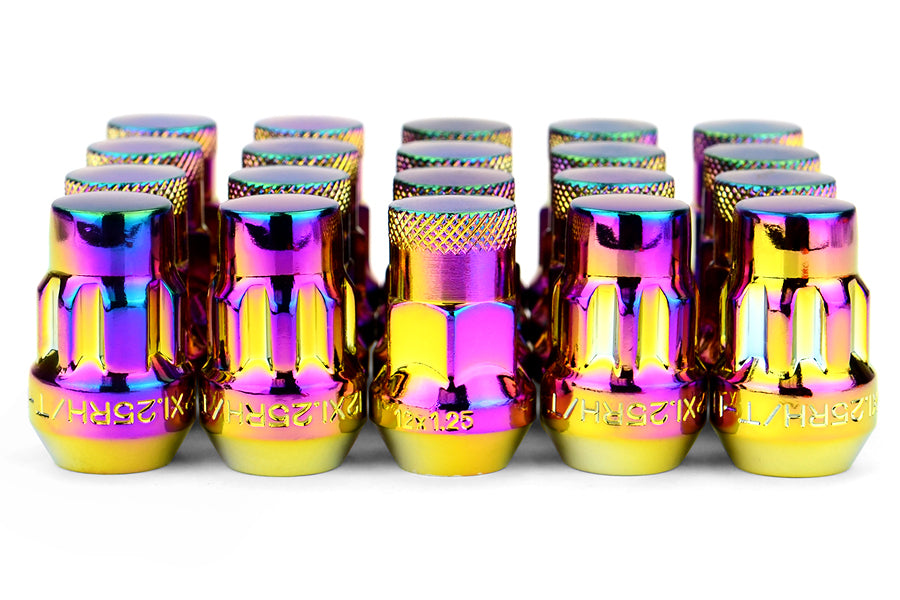 KIC32925NP Muteki SR35 Closed Ended Lugs w/ Lock Set : Neon (32925NP),