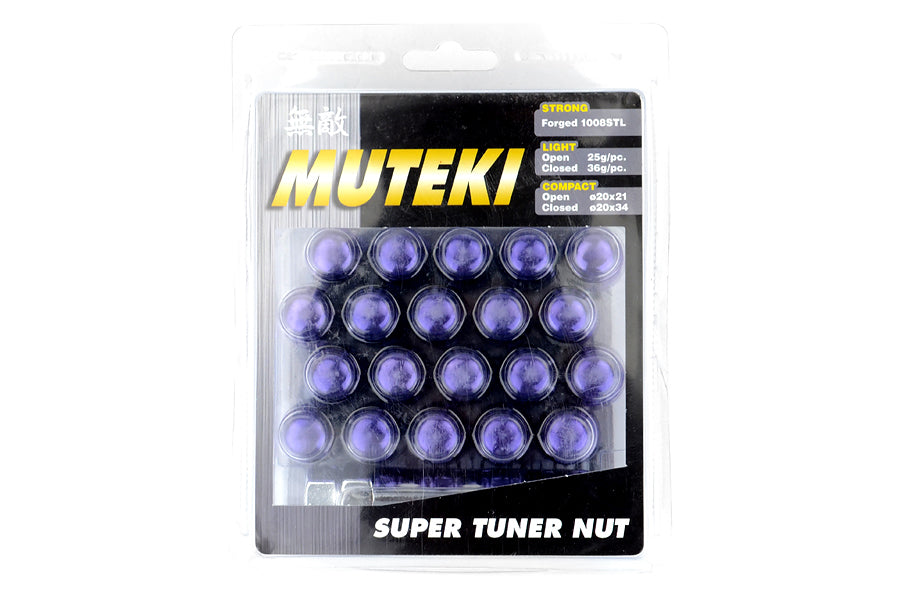 KIC41885L Muteki Closed Ended Lugs - Purple,