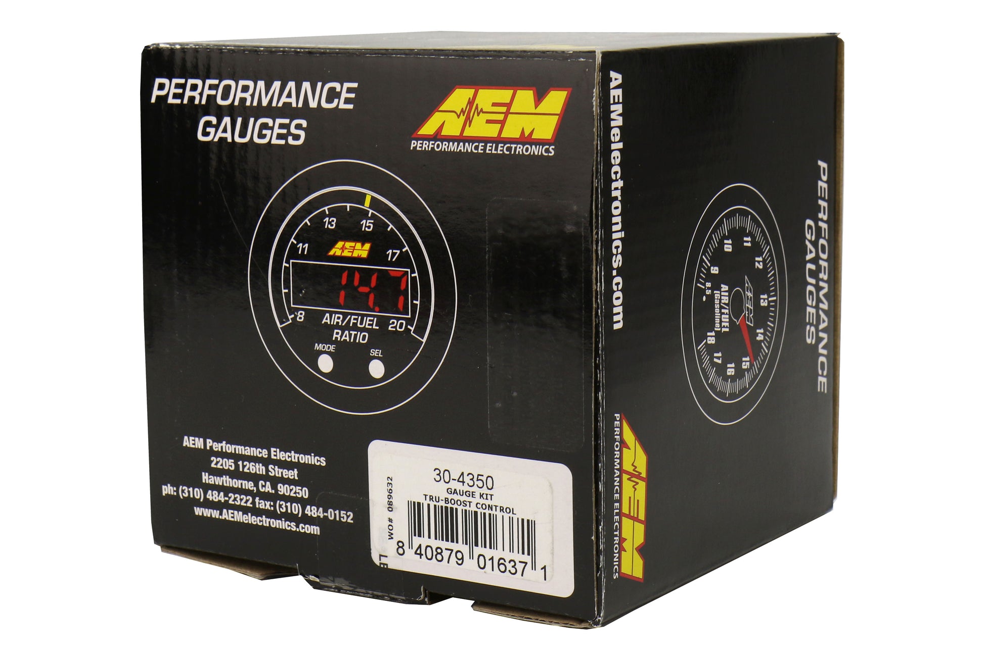 AEI30-4350 AEM TRU-BOOST Gauge - Universal,