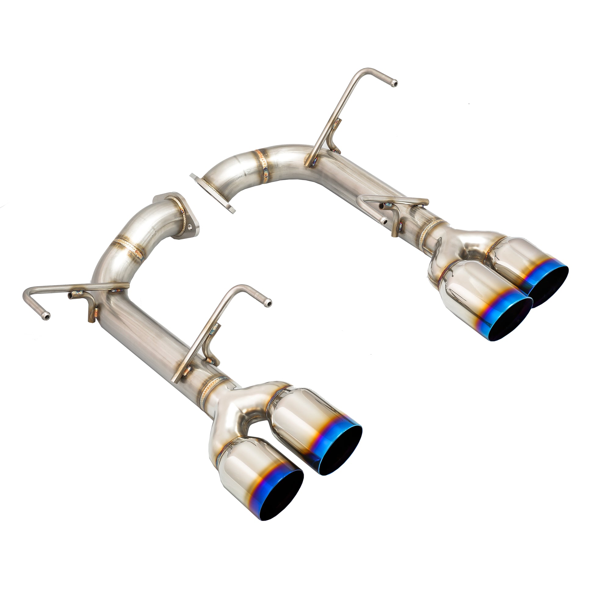 REMRO-TTVA-S GReddy Remark Muffler Delete - 2015 WRX / STI-Burnt Tip (Blue)-Single Wall,