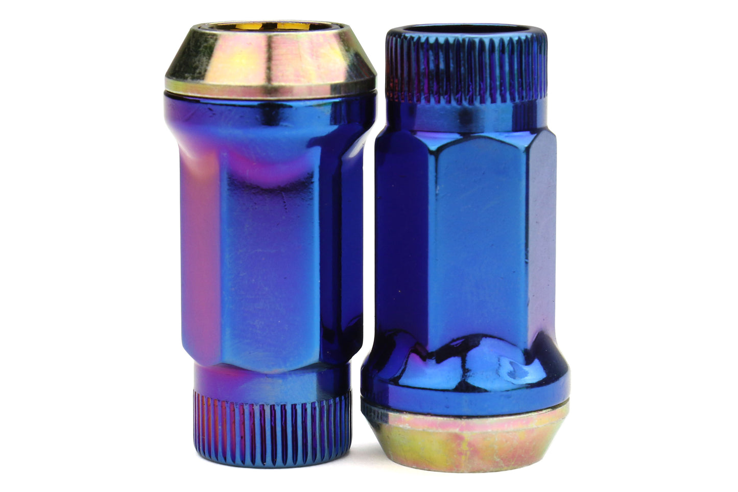 KIC32935UN Muteki SR45R Open Ended Lugs (Various Colors) - 2015+ WRX / 2015+ STI / 2013+ FT86 / 2014+ Forester-Burned Blue Neon,