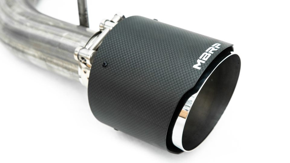 MBRS48053CF MBRP Axle Back Exhaust Dual Split Carbon Tips - 2022+ Toyota GR86 / Subaru BRZ,