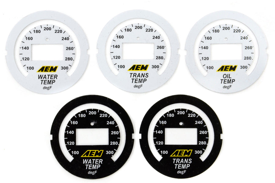 AEM Oil/Transmission/Coolant Temperature Gauge Digital 52mm - Universal