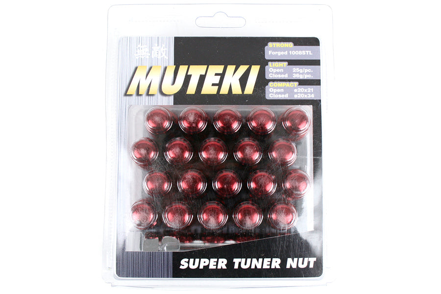 KIC41885R Muteki Closed Ended Lugs - Red,