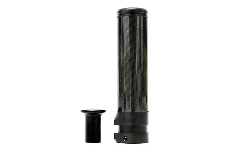 OLMA.70253.1 OLM Satin Series Carbon Ebrake Handle w/Button Black w/Black Button - 2015-2020 Subaru WRX / 2015+ STI / 2013+ FR-S / BRZ / 86 / 14-18 Forester / 13-17 Crosstrek,