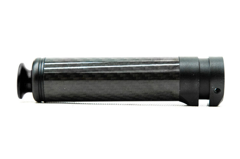 OLMA.70253.1 OLM Satin Series Carbon Ebrake Handle w/Button Black w/Black Button - 2015-2020 Subaru WRX / 2015+ STI / 2013+ FR-S / BRZ / 86 / 14-18 Forester / 13-17 Crosstrek,