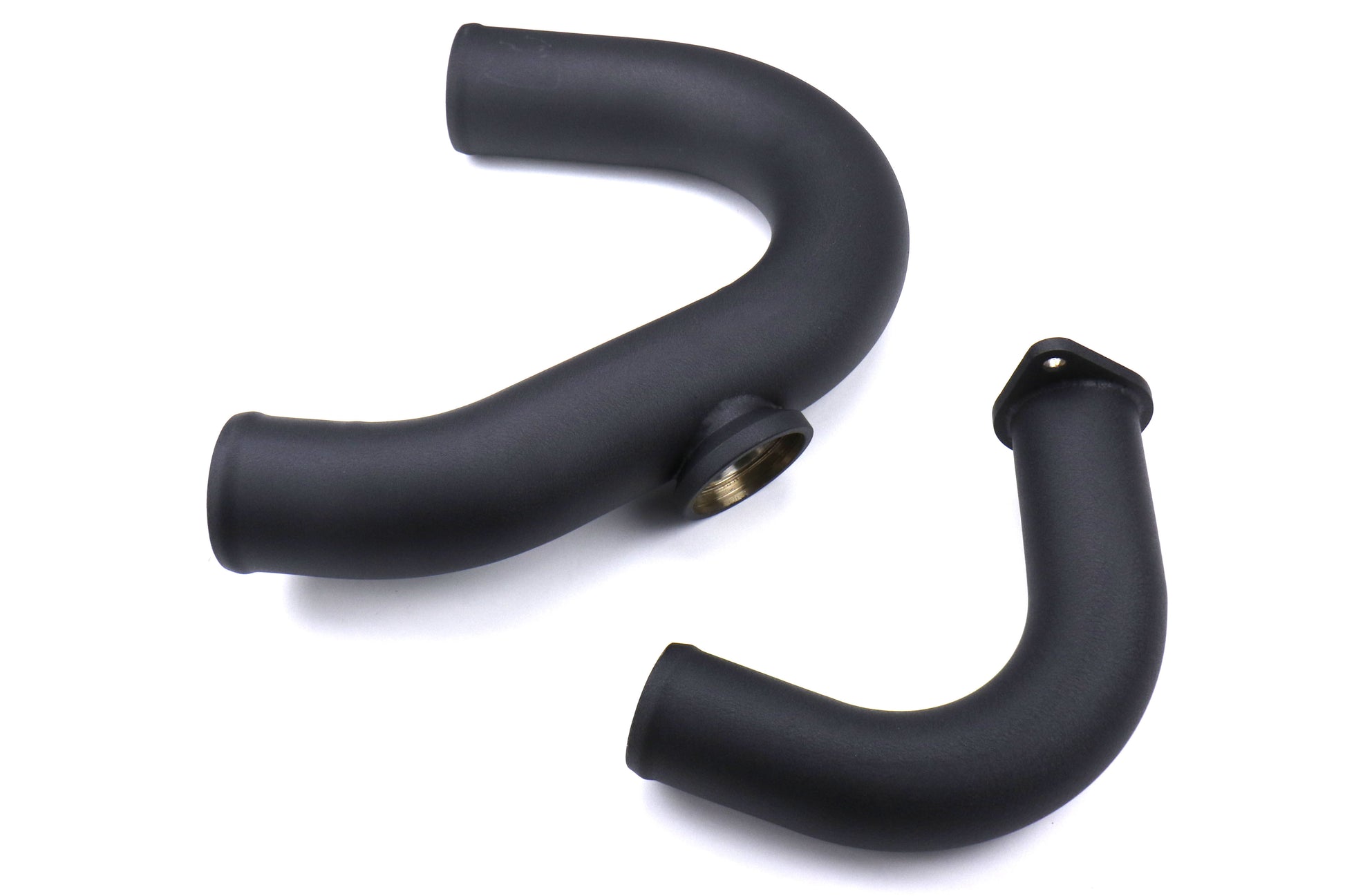 ETS200-40-ICP-003 ETS Front Mount Intercooler Piping Kit - 2015-2018 WRX-Wrinkle Black - Stainless Steel-HKS BOV-Stock,